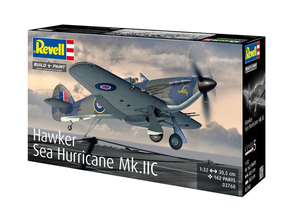 Revell 03768 samolot Hawker Sea Hurricane Mk.IIc