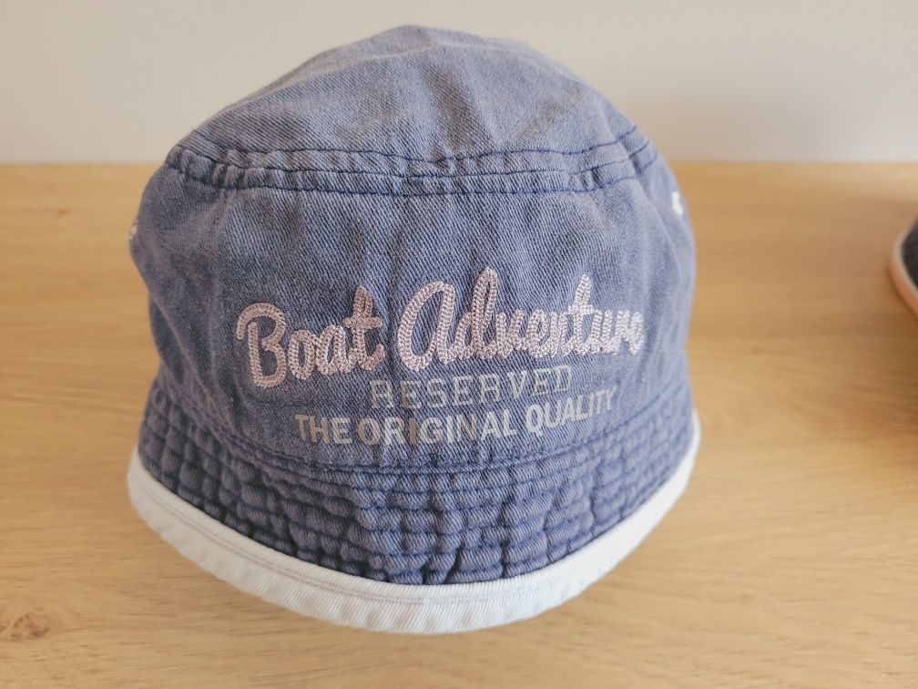 2x kapelusz letni Reserved obw.52 wędkarski czapka rybaczka bucket hat