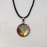 N219 Naszyjnik Drzewo Drzewko Handmade