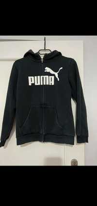 Czarna bluza z kapturem Puma