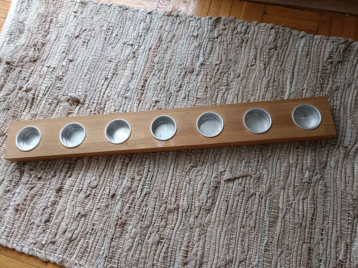 Świecznik IKEA 7 na tealightów