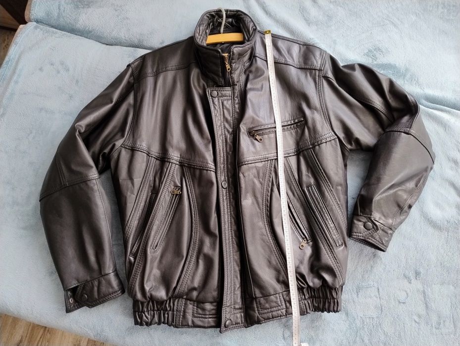 Męska kurtka skórzana