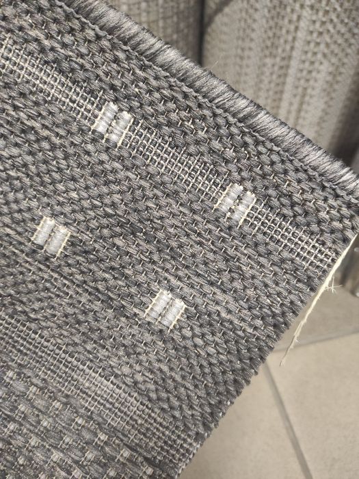 Chodnik sznurkowy 67cm na metry szary