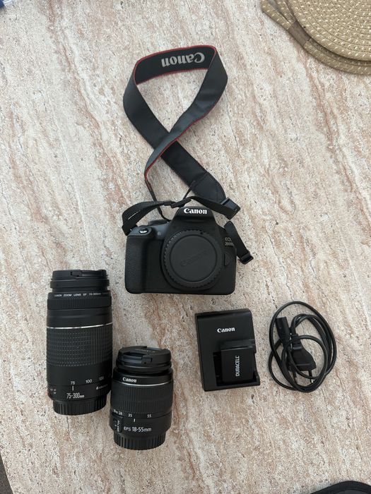 Máquina fotografica Canon eos 200D