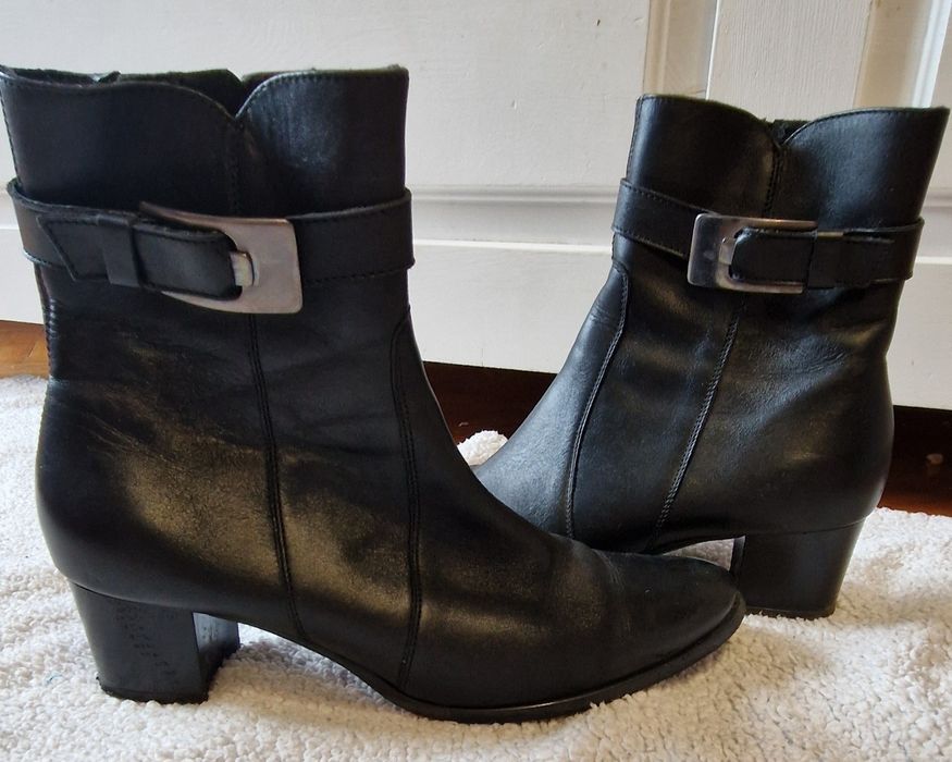 Botki Wojas skóra, rozmiar 40