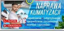 Montaż klimatyzacji 3.5 kw AUX serwis i naprawa urządzeń chłodniczych