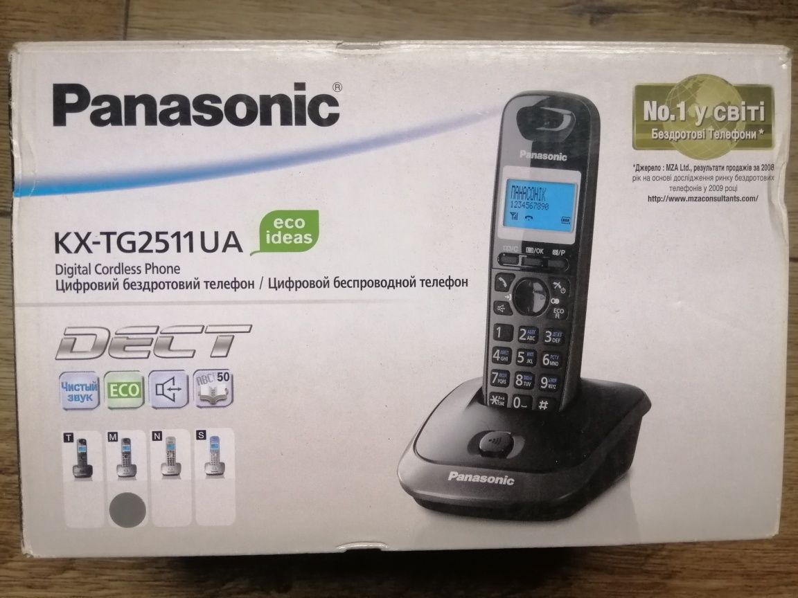 Продам стационарный телефон Panasonic kx-tg2511ua в идельном состоянии