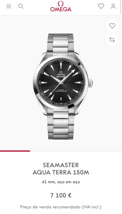Omega seamaster aquaterra