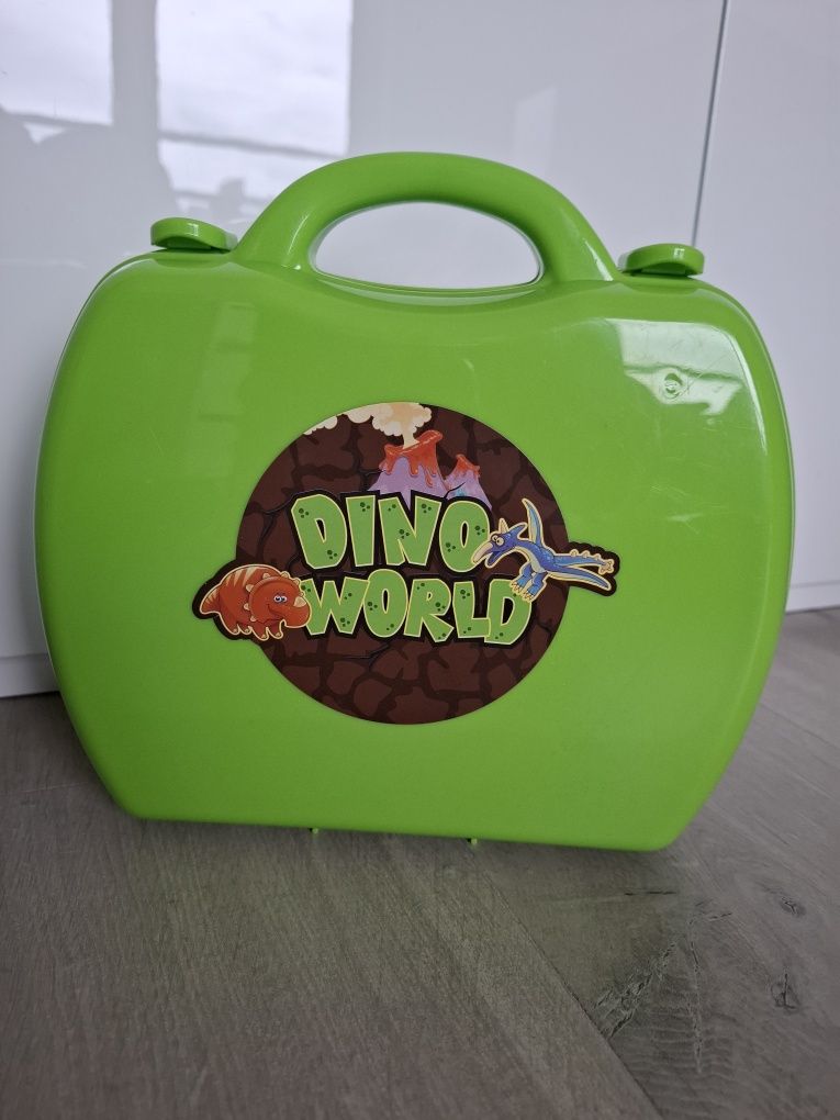 Ciastolina Świat Dinozaurów w walizce