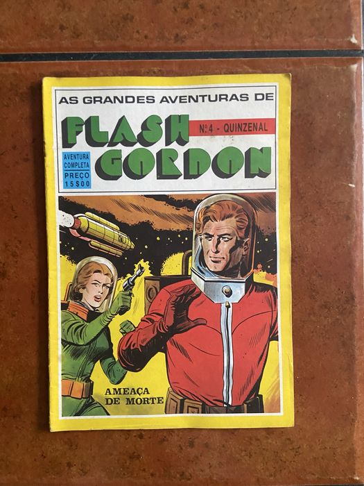 Revistas Flash Gordon – fascículos antigos (1988)