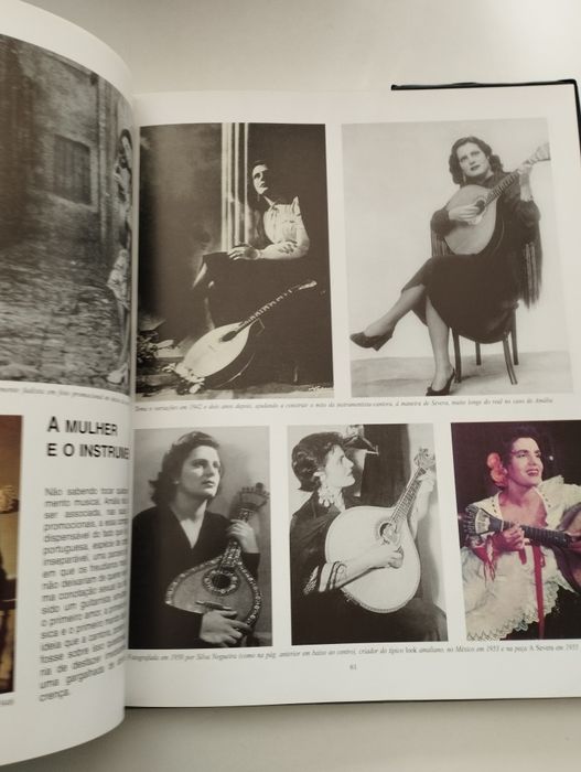 Livro fotobiografia de Amália Rodrigues como novo