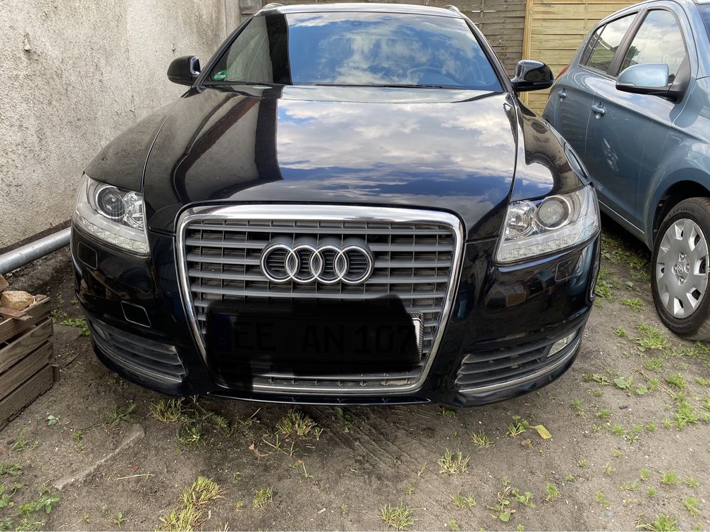 Audi A6 C6 lift Belka Wzmocnienie pod zderzak przód przedni