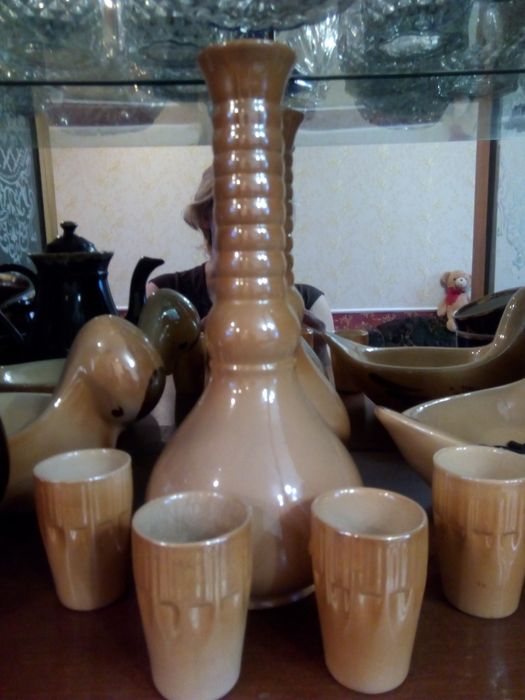 Салатник, тарелка, кувшин