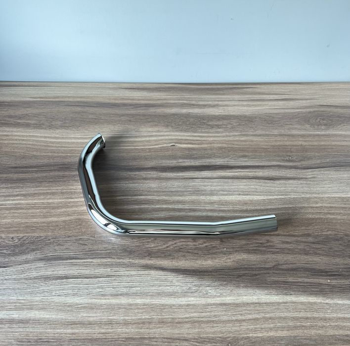 NOWE POLSKIE kolano kolanko wydechowe WSK 125 B3 JEDNORAMÓWKA