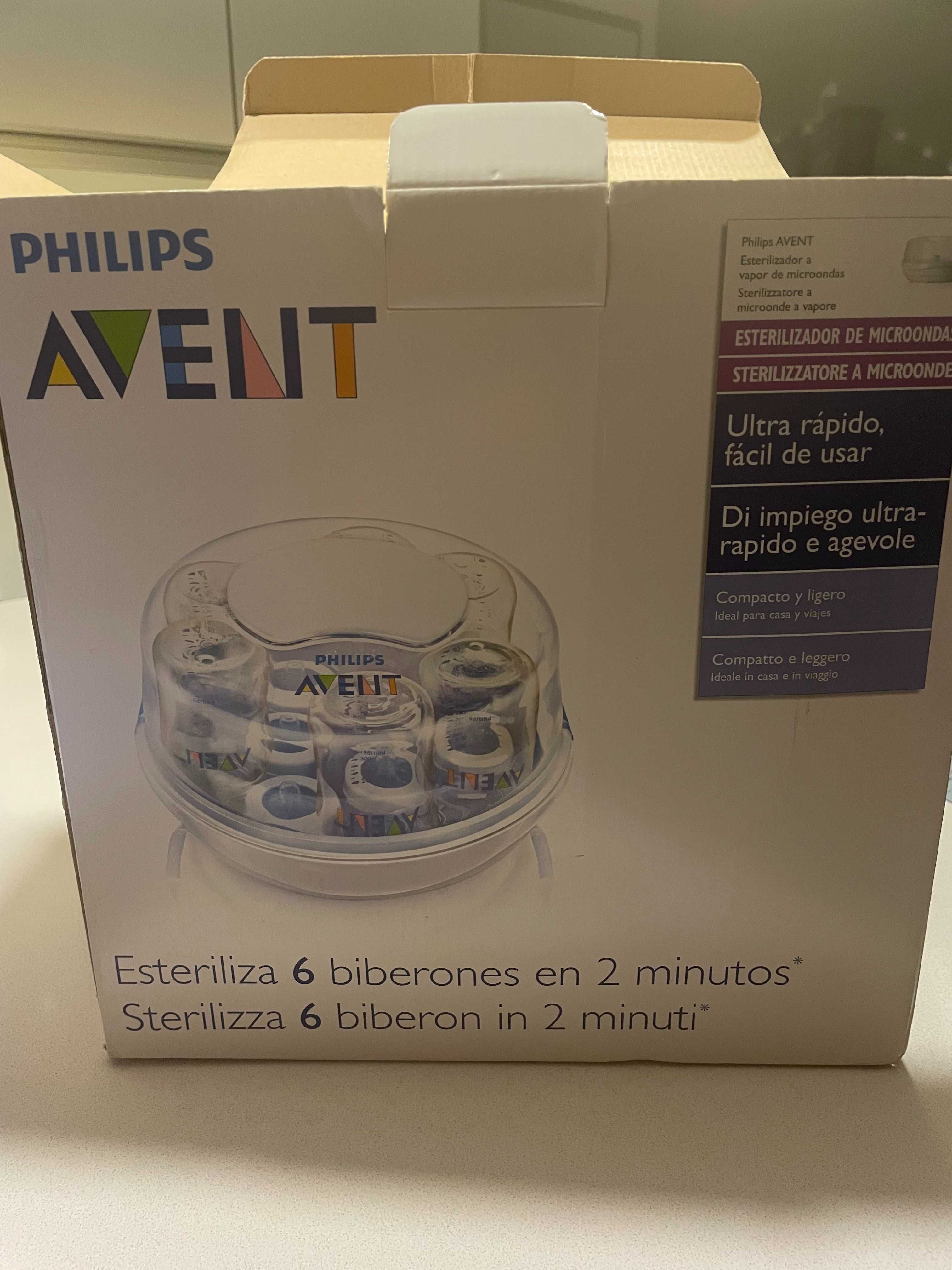 Esterilizador de biberões PHILIPS AVENT para micro-ondas