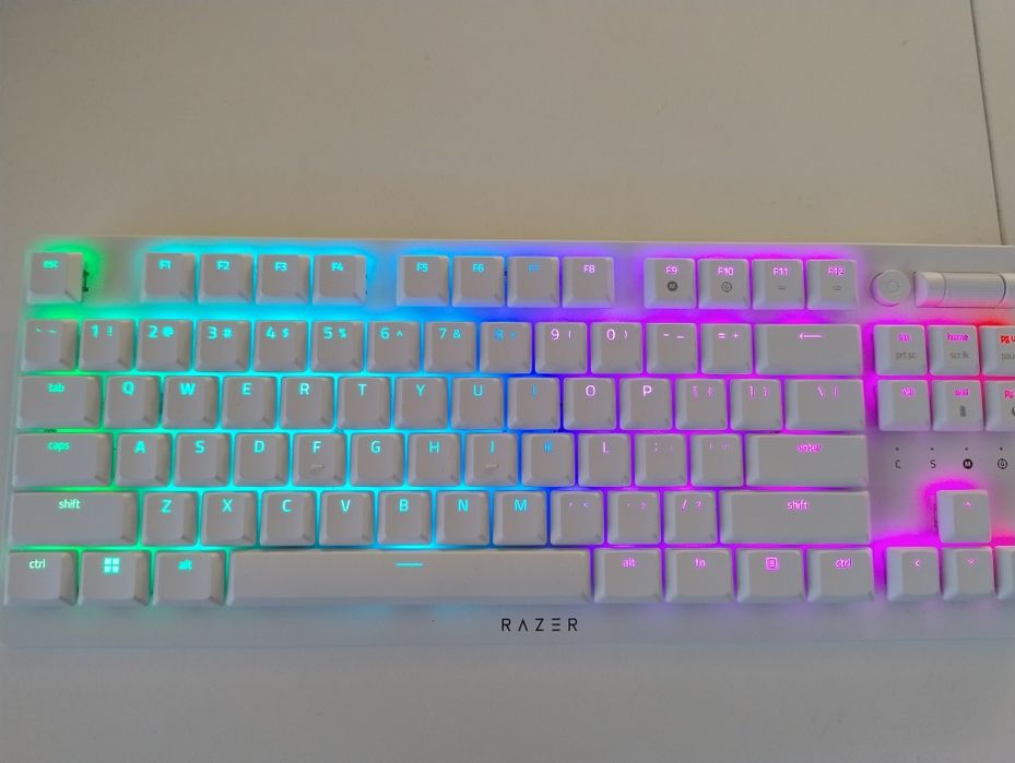 Клавіатура Razer Deathstalker v2 pro white tkl (ідеальний стан!)