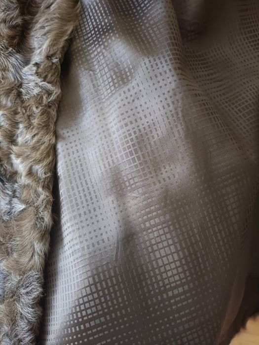 Futro futerko sztuczne płaszcz jesienny zimowy rozmiar 40 L 42 XL