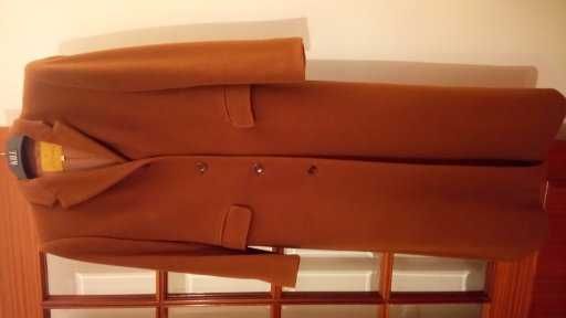 Casaco comprido da Caramelo em Lã