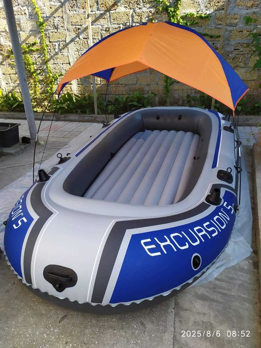 Лодка надувная INTEX EXCURSION 5 с тентом.