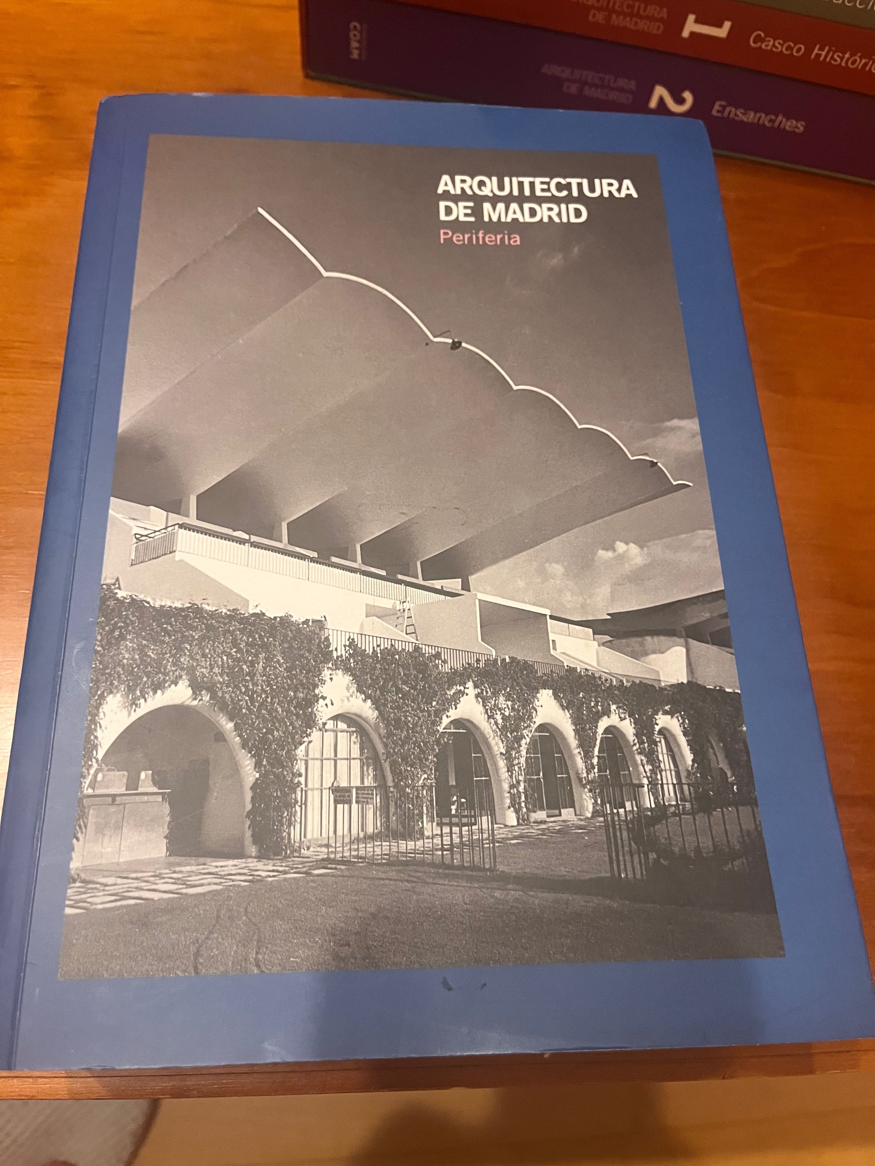Arquitectura de Madrid 4 livros e DVD