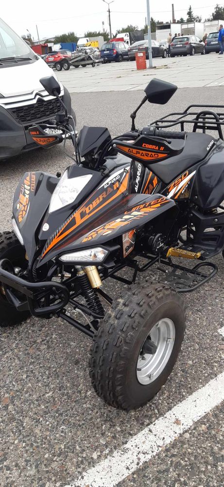 Quad Alfarad Cobra 250 cm bardzo niski przebieg !