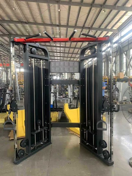 Brama narożna różne wysokości