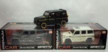 Машинка Mercedes BRABUS G65 металлическая модель 1:24 Звук свет Гелик