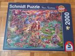 Puzzle 2000 Schmidt "Smoczy skarb"