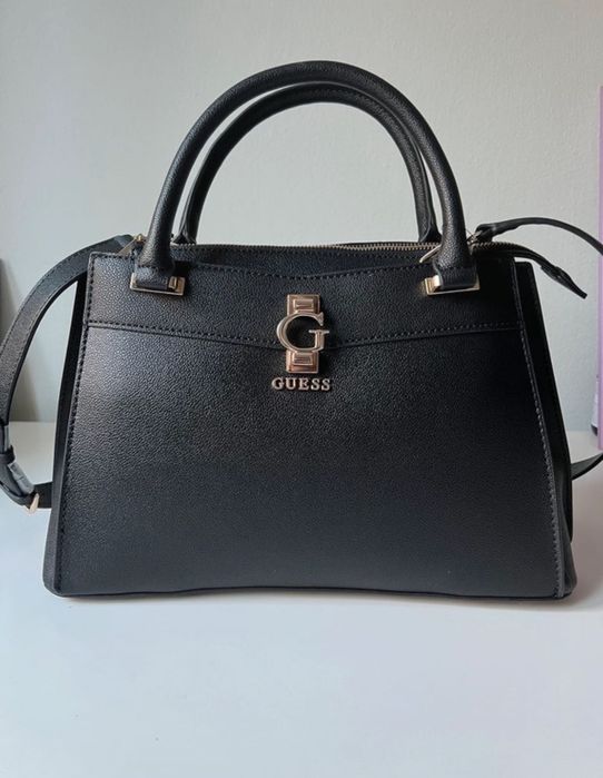 Torebka GUESS do ręki model Jorah czarna nowa