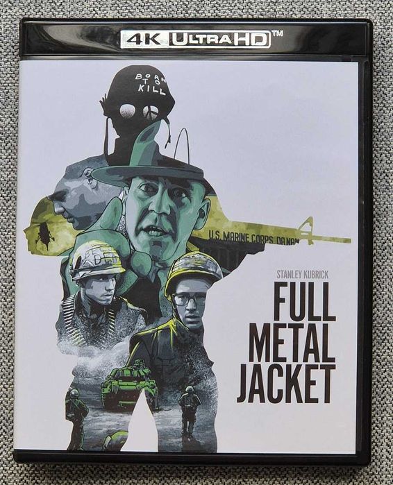 Full Metal Jacket 4K -polskie wydanie ze slipcase-reż. Stanley Kubrick