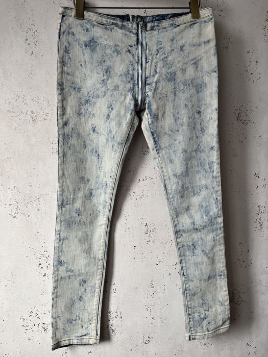 Джинси Balmain з суцільною блискавкою