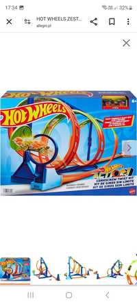 Hot wheels wyrzutnia pętla