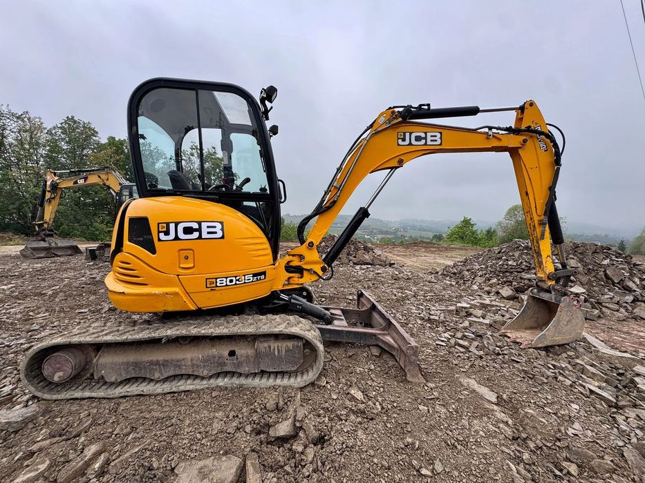 JCB 8035 ZTS* MINIKOPARKA JCB 8035 ZTS* LEASING* ZAMIANA* SKUP*  Minikoparka JCB 8035 ZTS* JCB 8030