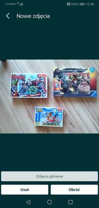 Puzzle super wings  Marvel