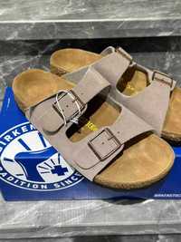 BIRKENSTOCK Arizona szary EU 39 Stylowy i wygodny