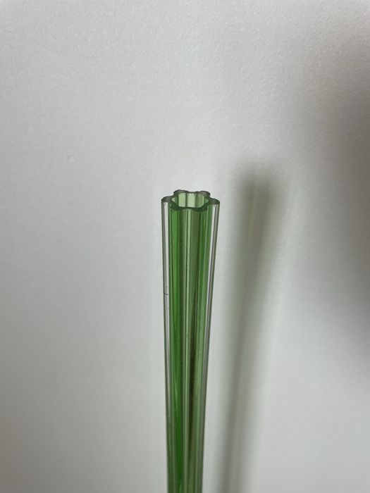 Solitário verde vidro