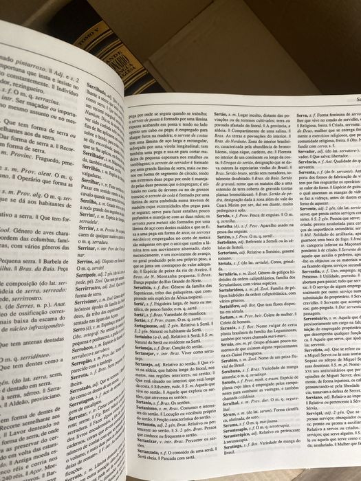 Dicionario portugues 6 volumes