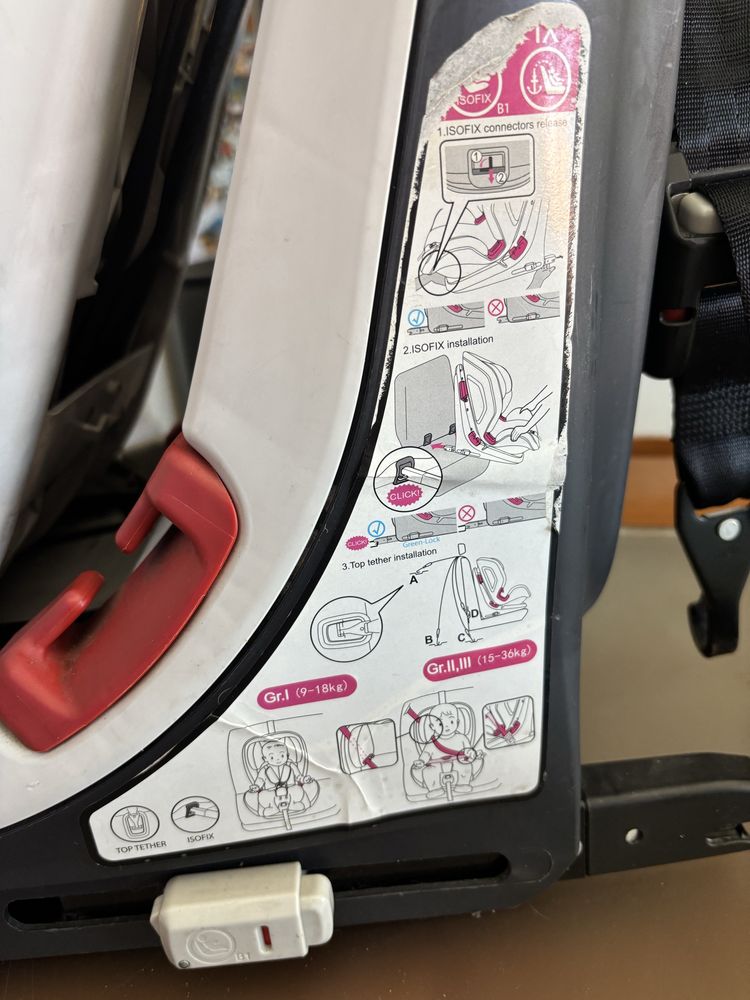 Cadeira Chicco isofix