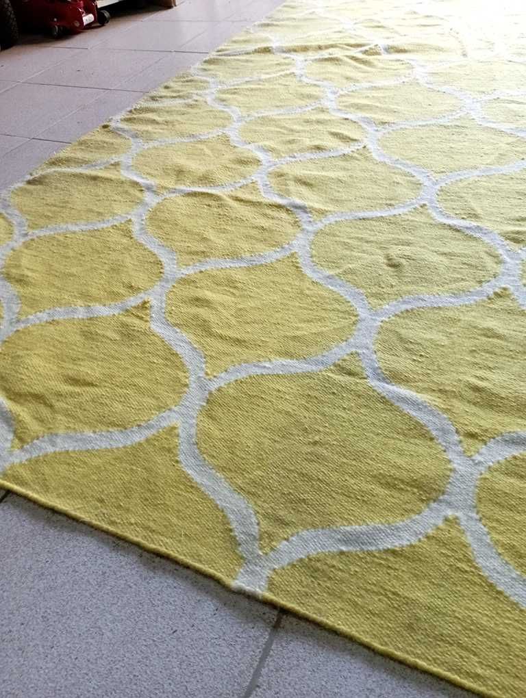 Tapete Ikea Lã feito à mão 170x240