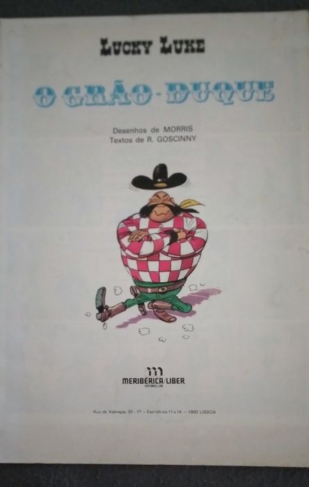 5 Livros de Bd, Lucky Luke