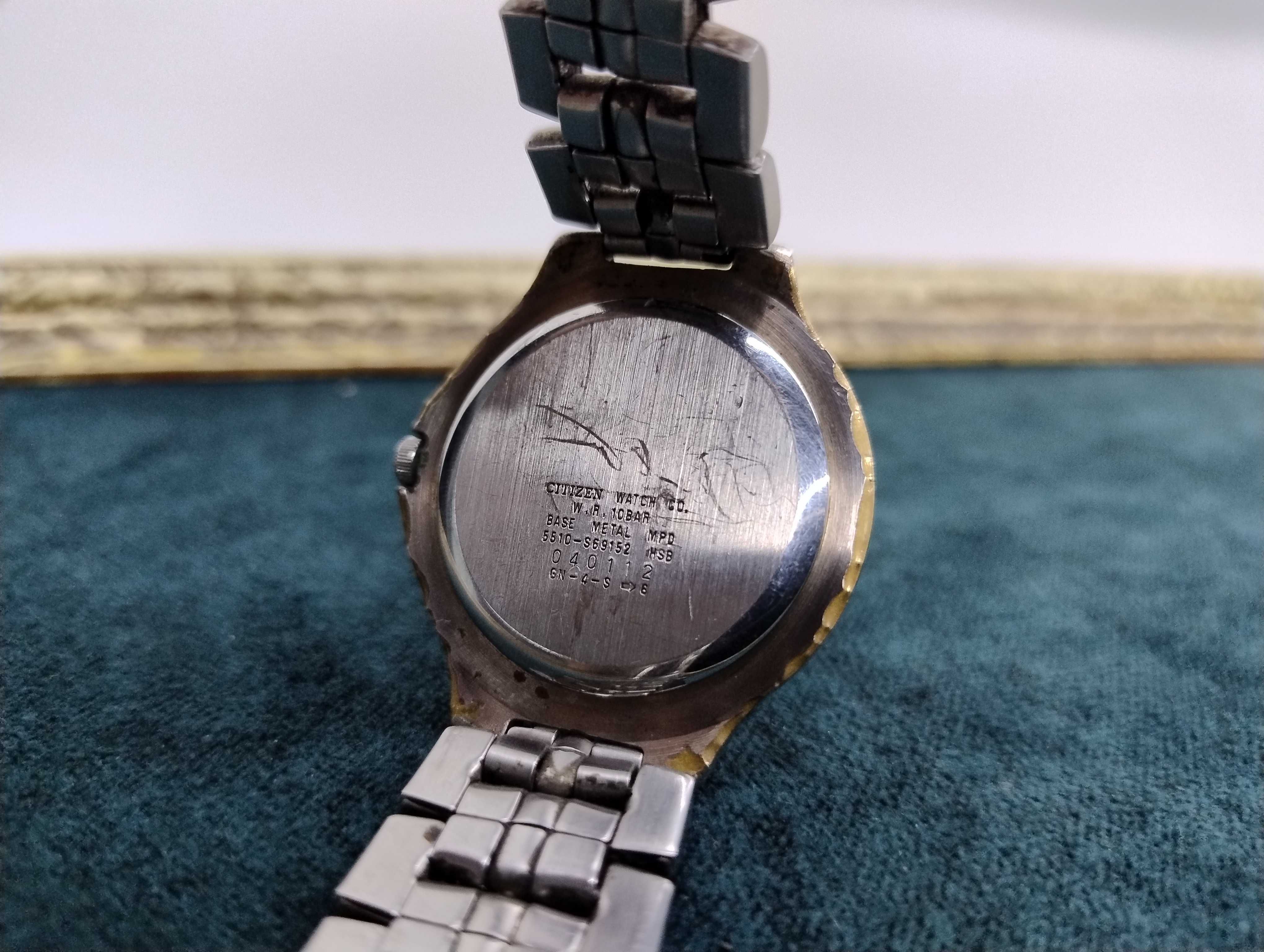 Oryginalny Zegarek Citizen WR 100 jak Nurek stalowy model Vintage !