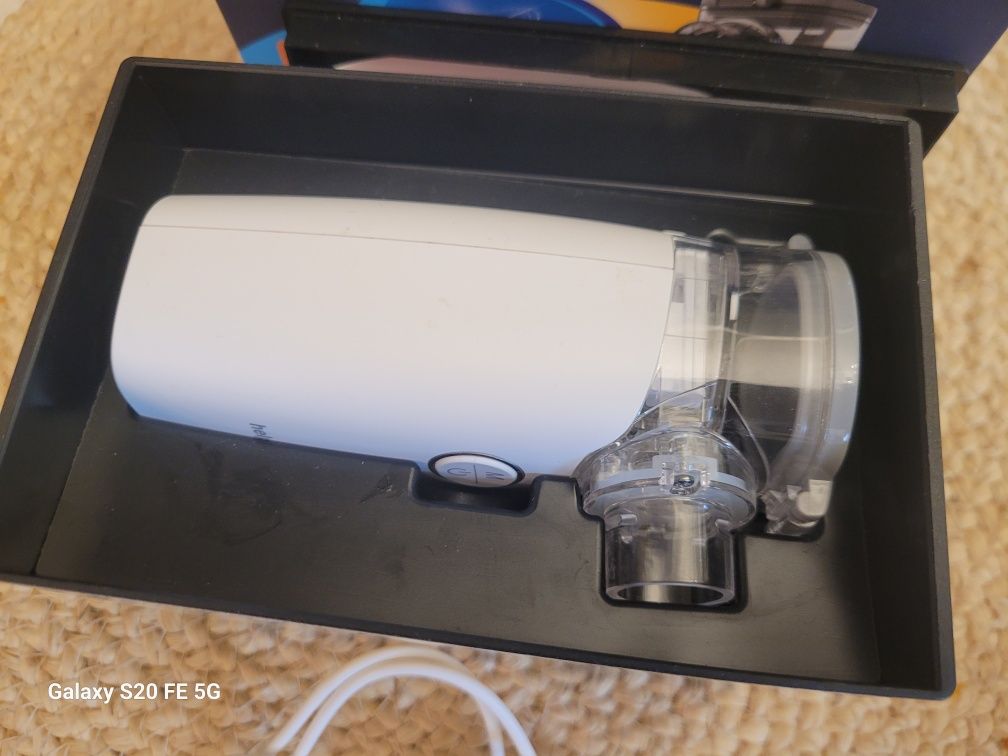 Nowa maseczka i ustnik do nebulizatora siateczkowego Nebucare Helpimed