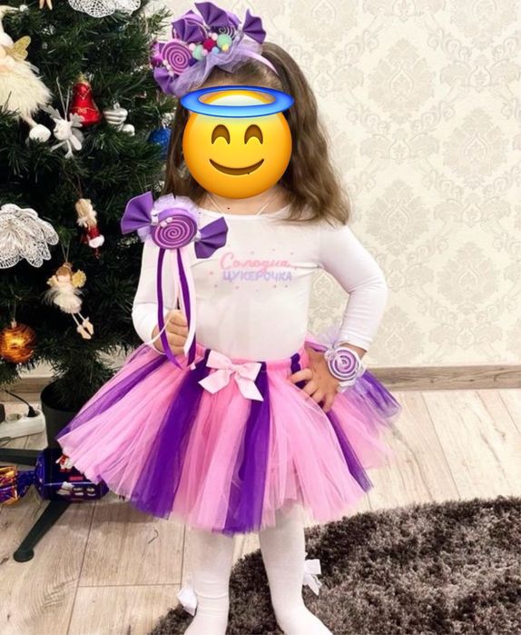 Новорічний костюм цукерки