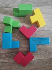 Дерев'яний кубик Нікітіна/Монтессорі розвиваючі іграшкии