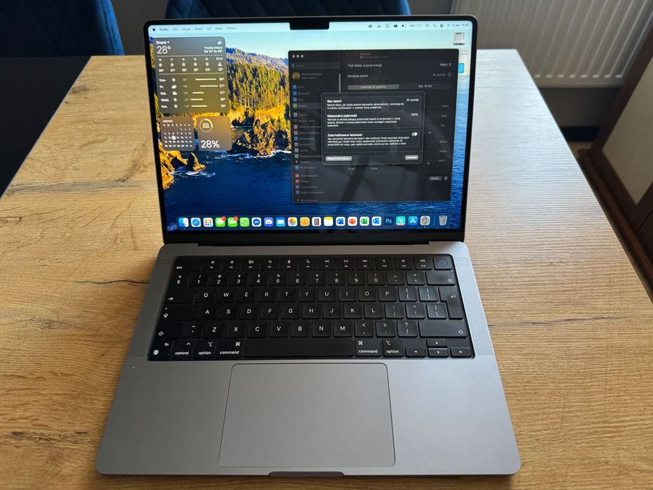 MacBook Pro 14" M2 Pro (12 rdzeni CPU, 19 rdzeni GPU), 16GB, 1TB