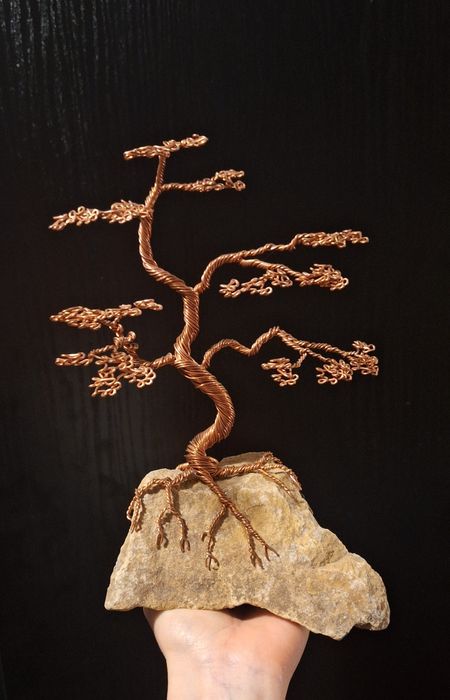 Drzewko bonsai z miedzi