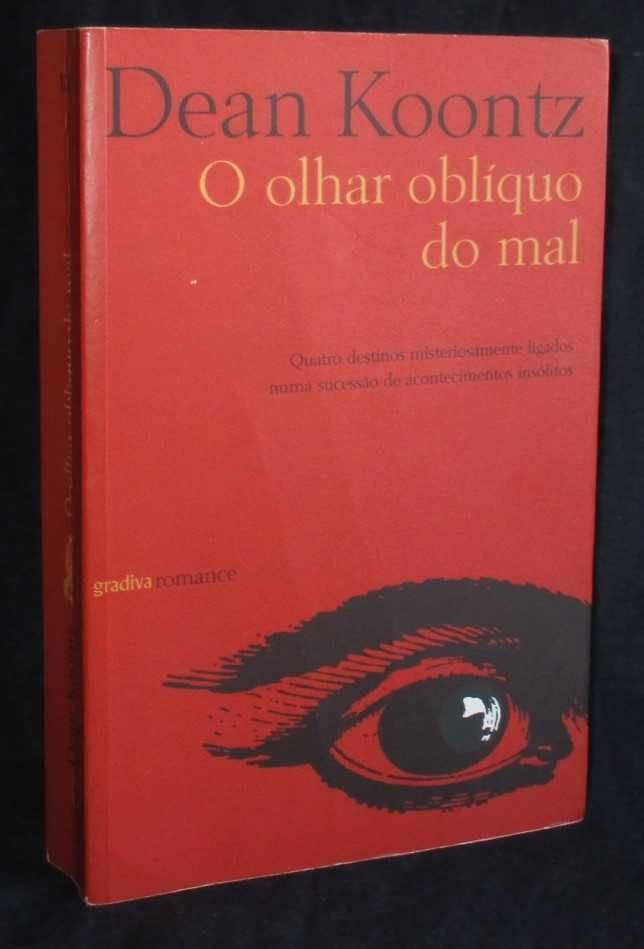 Livro O Olhar Oblíquo do Mal Dean Koontz