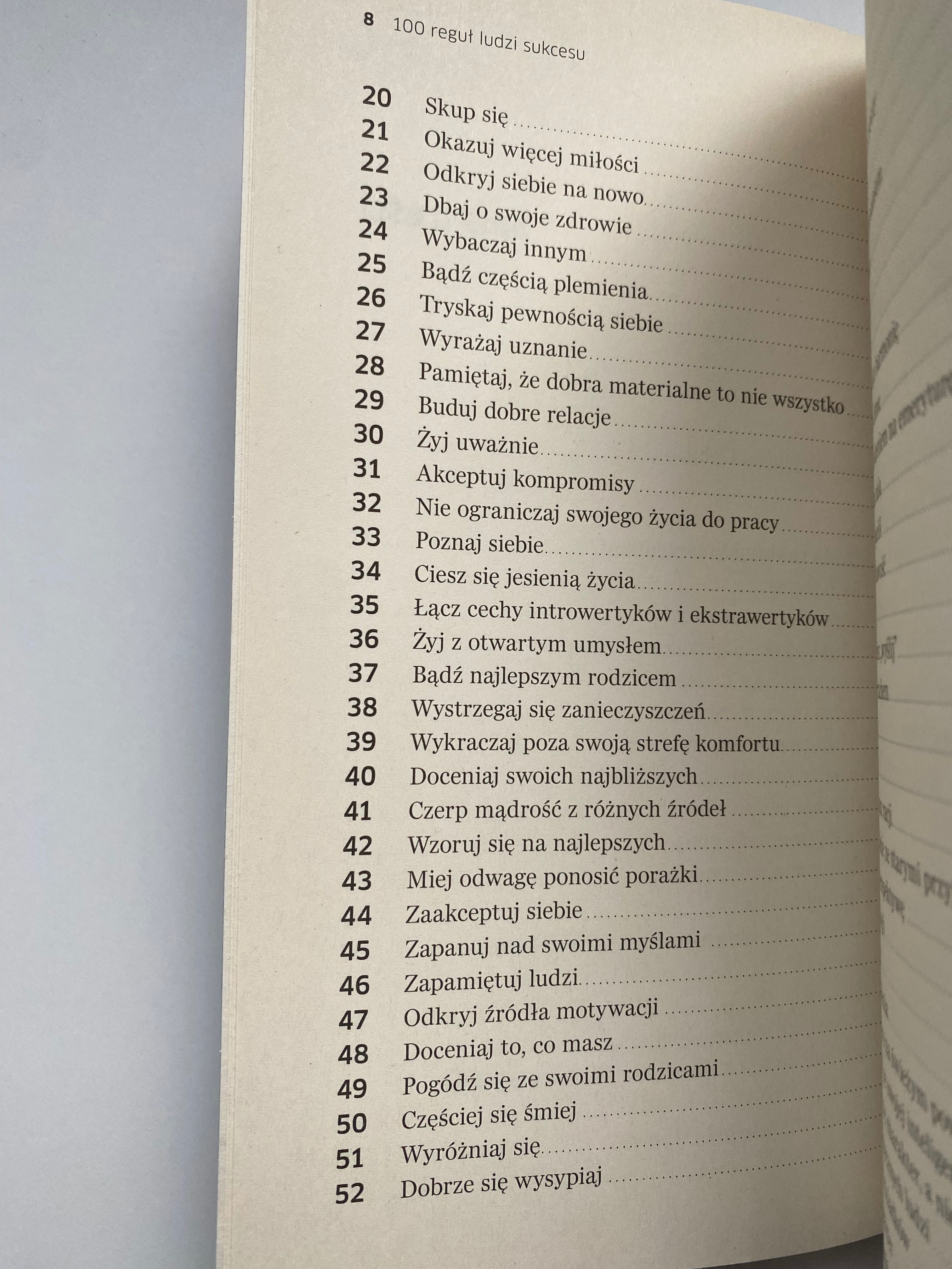 Nigel Cumberland 100 reguł ludzi sukcesu