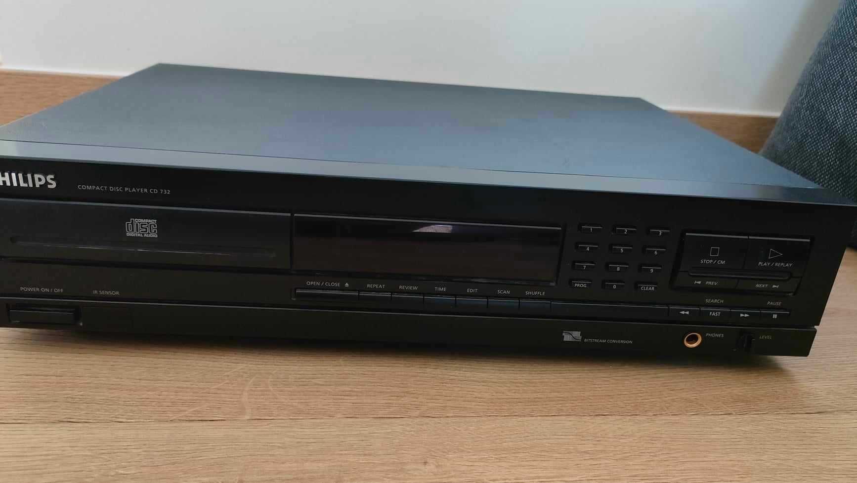 philips cd 732. Odtwarzacz płyt. Tylko odbiór osobisty Wrocław