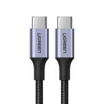 Kabel Ugreen US316 USB-C - USB-C PD QC FCP 100W 5A 480Mb/s 3m - szary